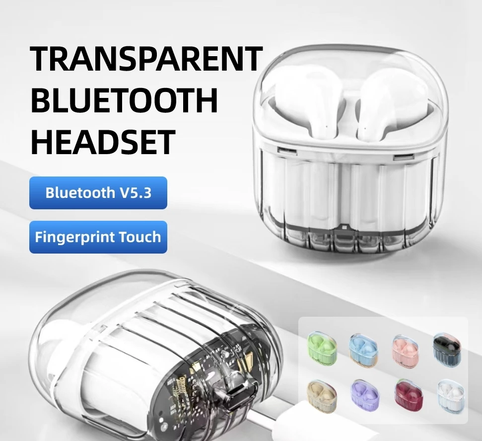 Original Tws Earphones Wireless Bluetooth Earbuds Sport Enc Noise Reduction Headphones Tws07