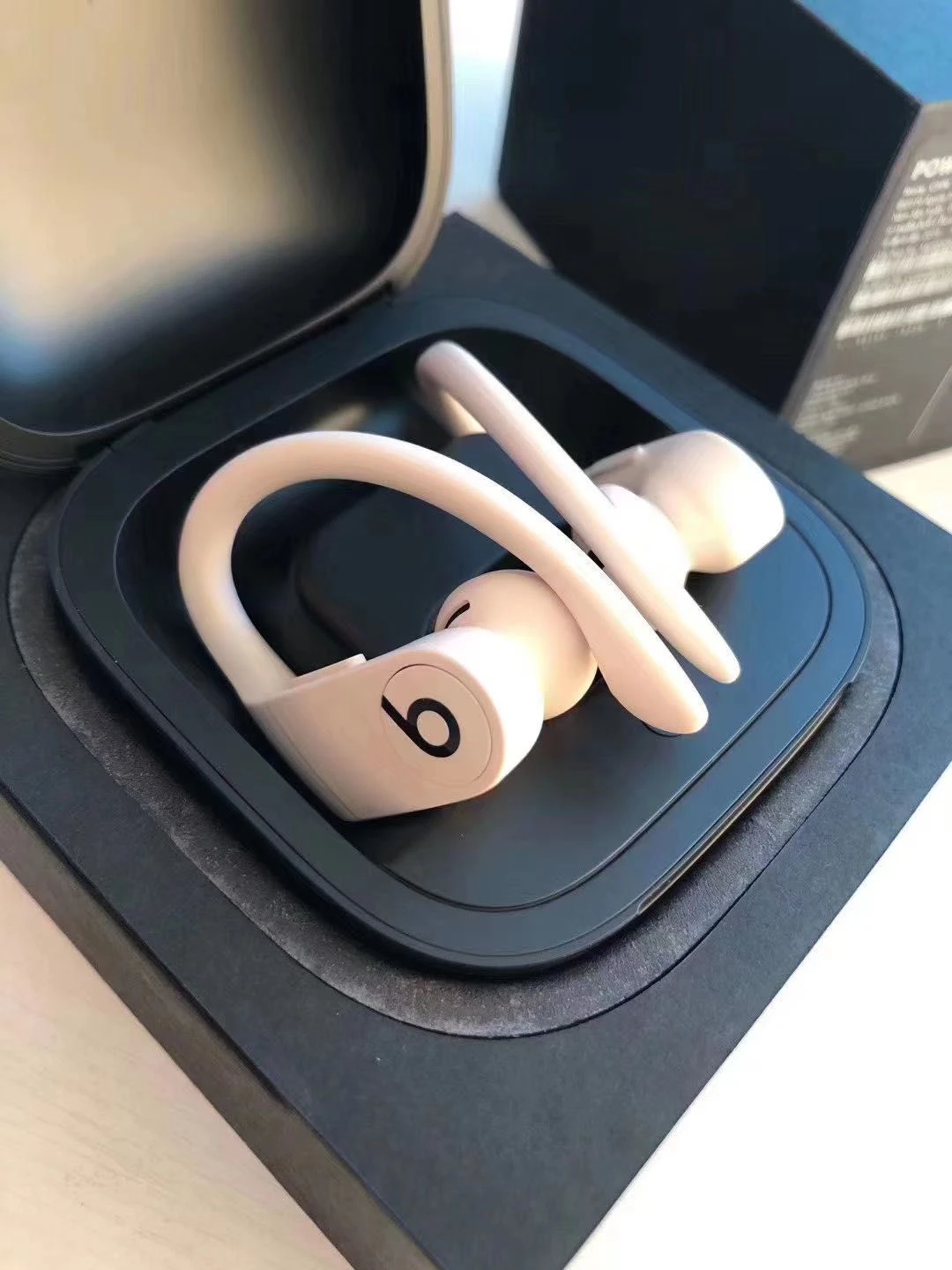 Original Wireless Bluetooth Earphone for Apple Power PRO Check Original Series Number and Change Name