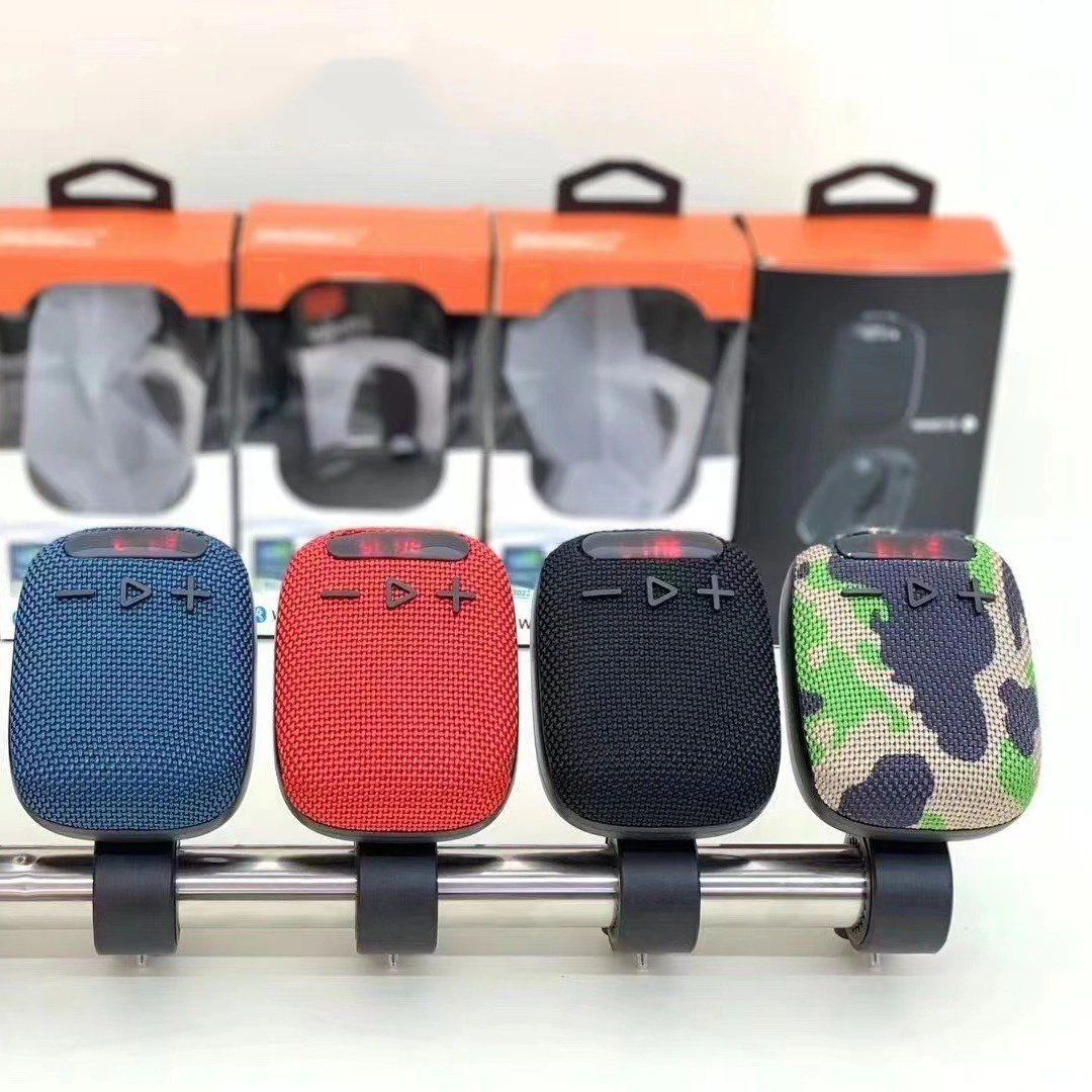 Outdoor Activities Bicycle Motorcycle Wireless Bluetooth Speaker Clip Subwoofer Card Radio Mini Speaker