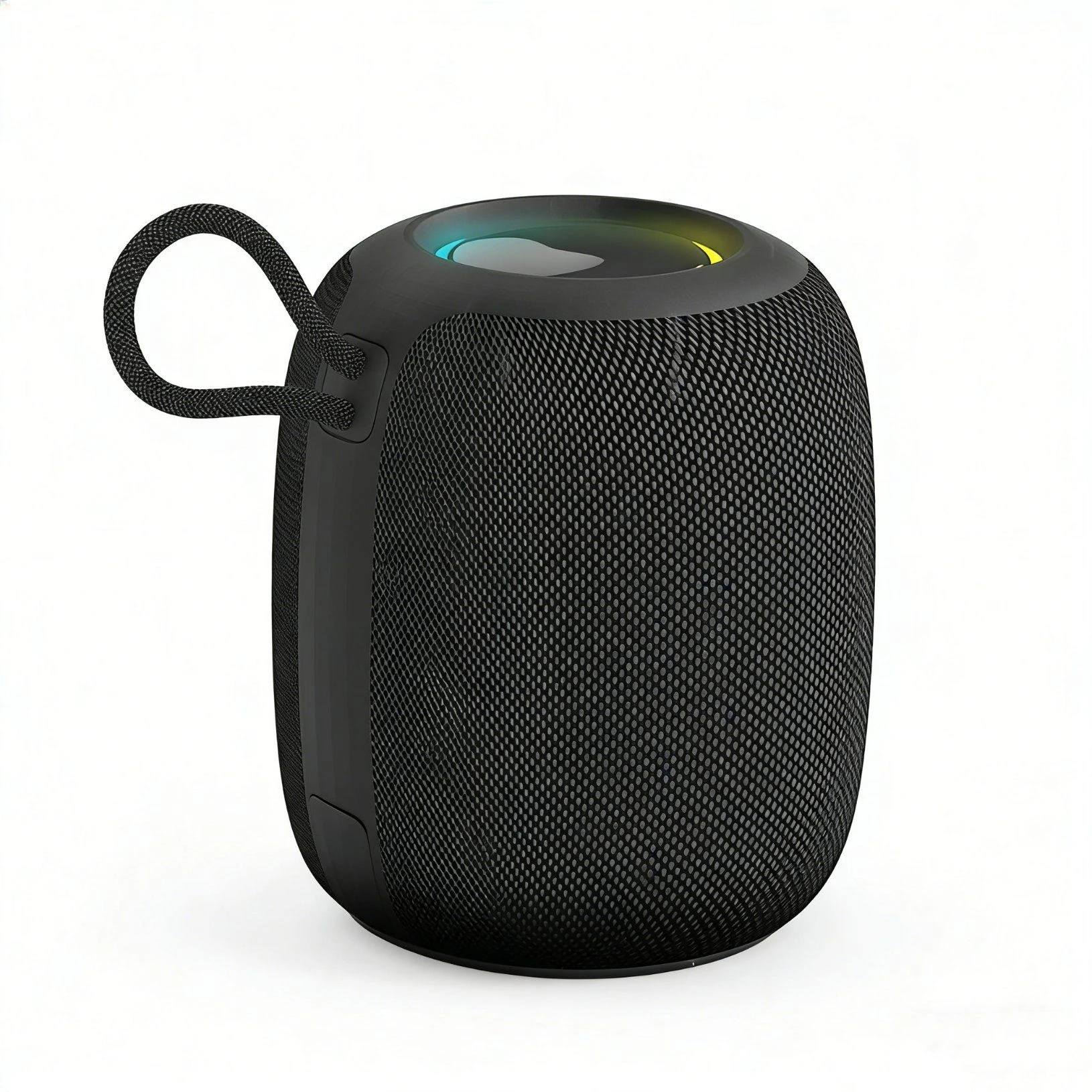 Outdoor Fabric-Wrapped Bluetooth Speaker with Superior Sound Quality