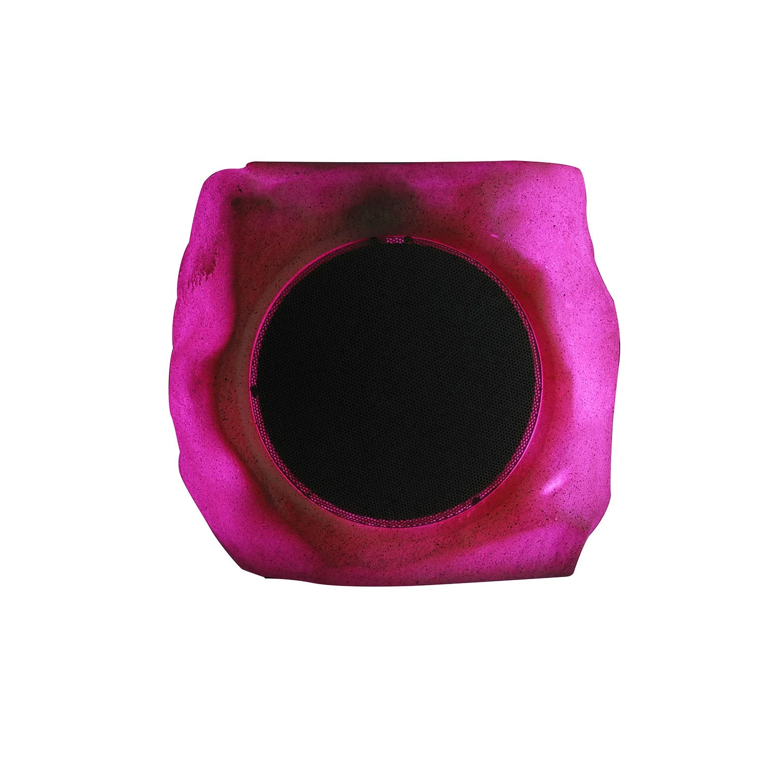 Outdoor Garden Rock Speaker 4 Inch 10W Bluetooth Fully Waterproof Multi-Speaker Sync RGB Light & Infrared Control