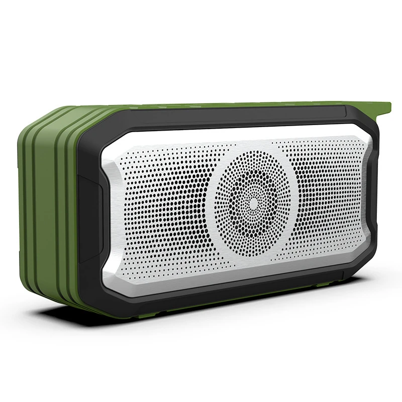 Outdoor Ipx7 Waterproof Tws Bluetooth Speaker with USB and TF Card Support