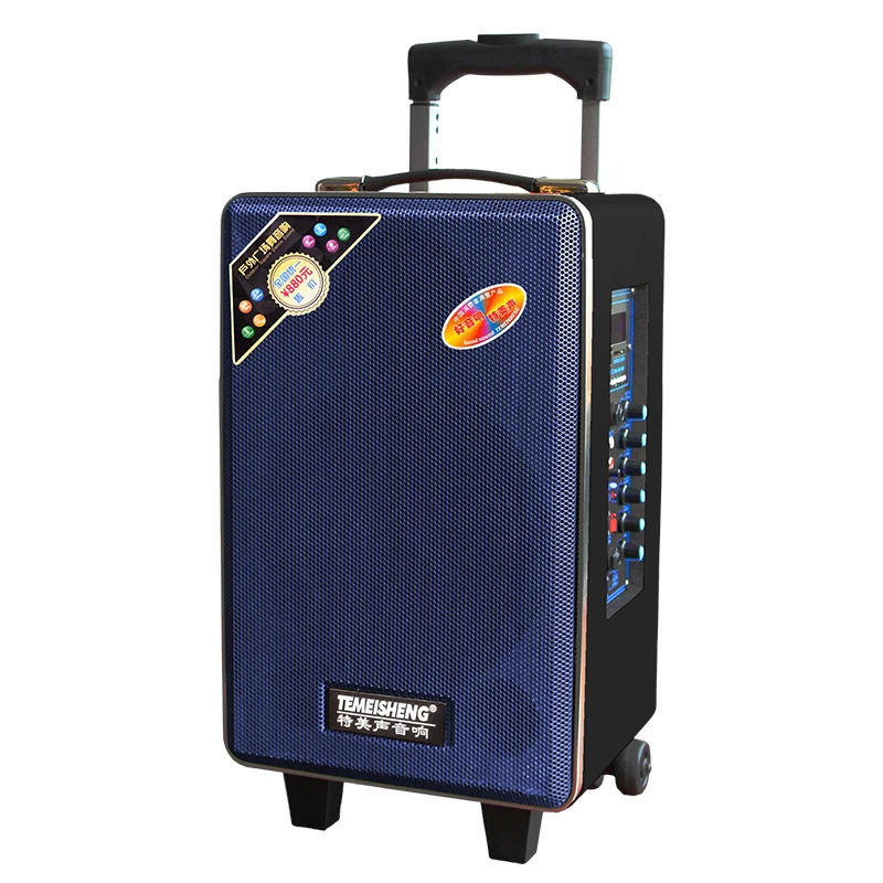 Outdoor Party Powered Battery Bt Portable Audio 8 Inch Speaker