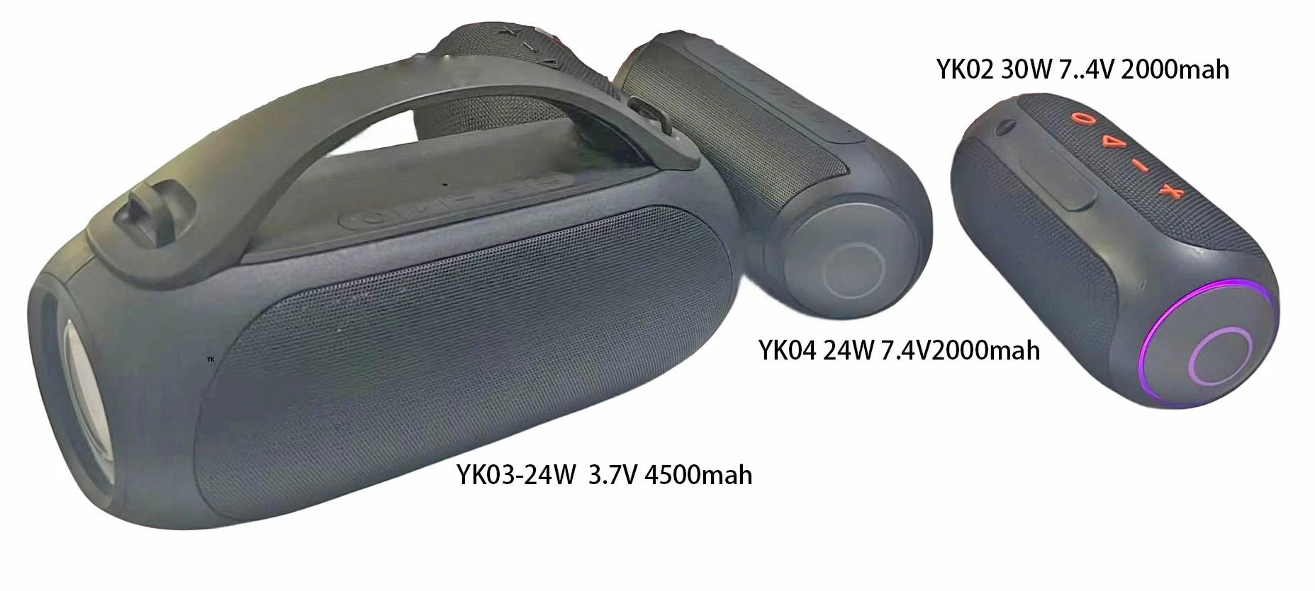 Outdoor Portable Wireless Bluetooth Speaker, Portable Mini Bluetooth Speaker with, Phone Funcaton, Lights, Sound Switching