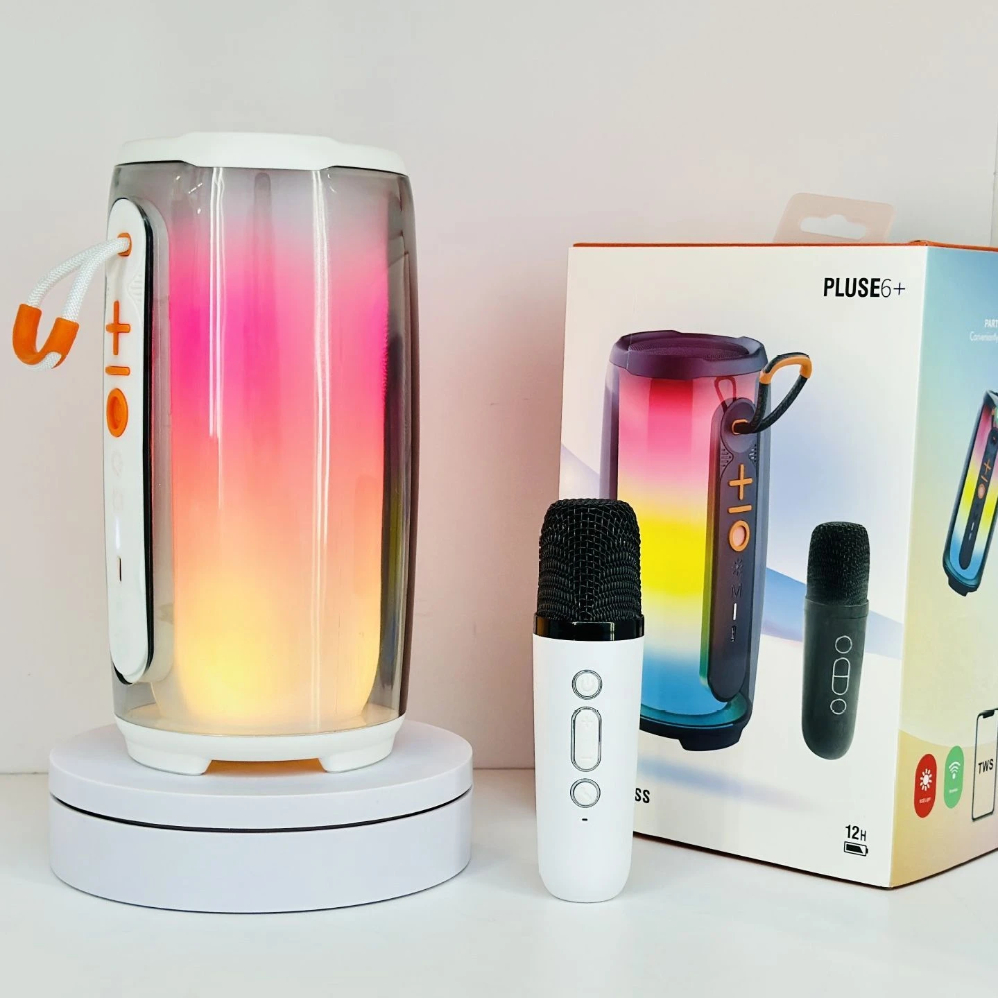 Outdoor-Ready Pluse6+ Pulse Bluetooth Speaker for Dynamic Sound