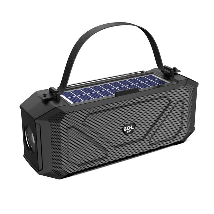 Outdoor Solar Charging High Bass Subwoofer Bluetooth Wireless Speaker