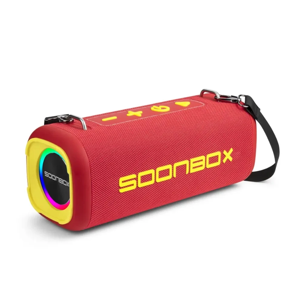 Outdoor Wireless Bt Speaker Karaoke Music Box LED Bass Stereo Speakers