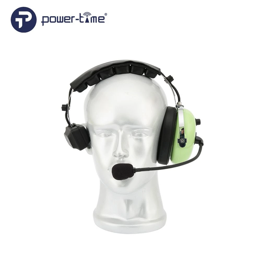 Over-The-Head Noise Canceling Headset Single Sided Wireless Full Duplex Intercom Headset
