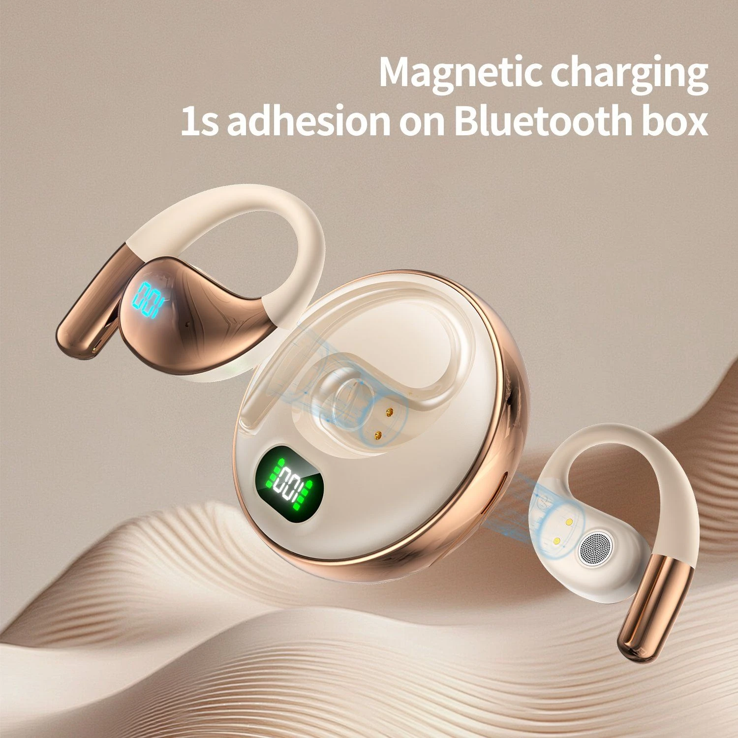 Ows-10 Tws Open Ear Clip Earbuds Touch Control Ipx4 Bluetooth Headset