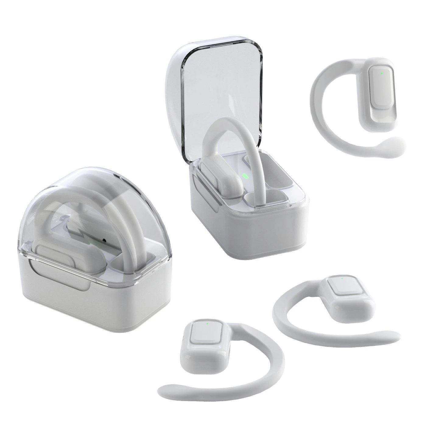 Ows-2 Open Ear Hook Bluetooth Earbuds Ipx4 Sports 19h Playback Headphones