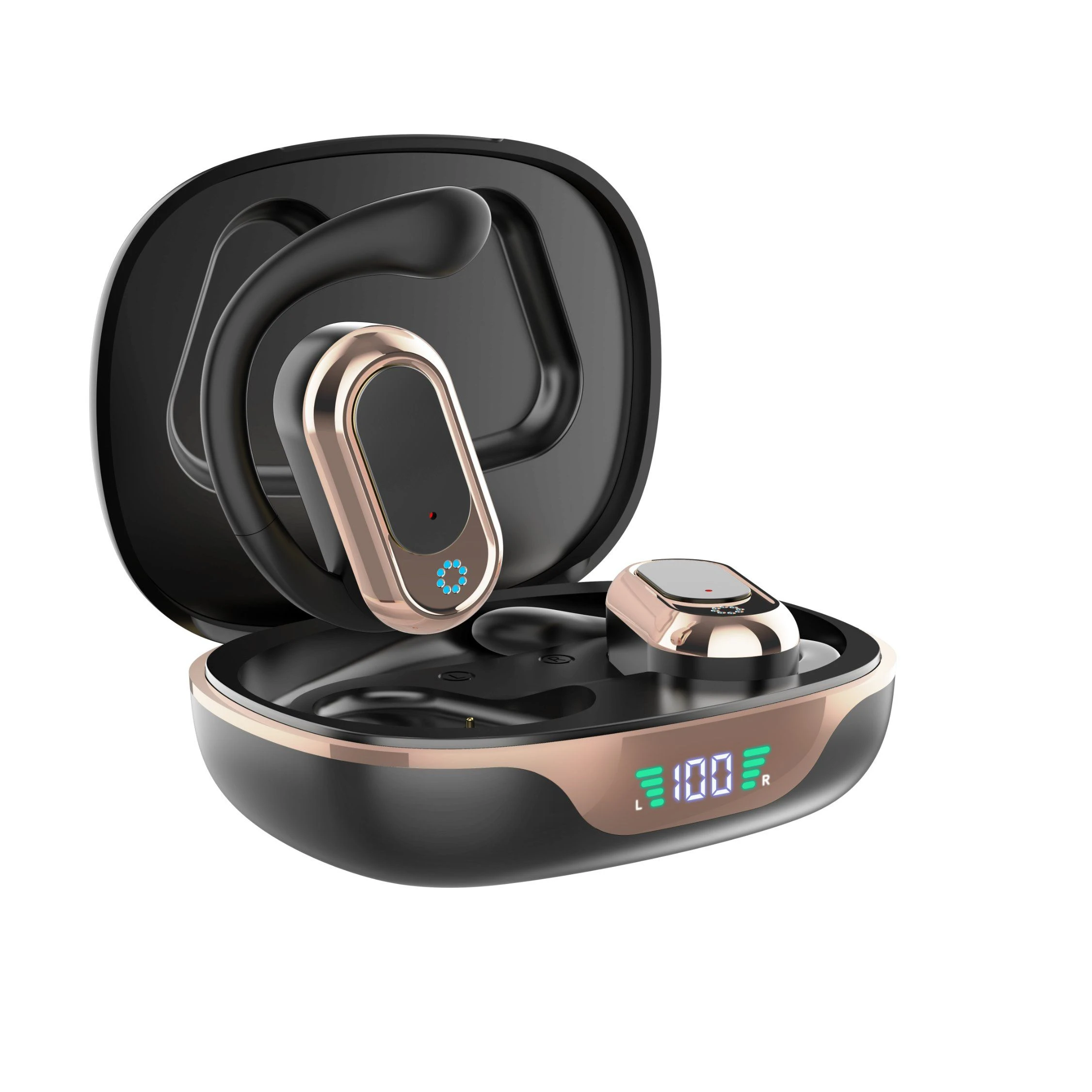 Ows-7 Ear Hook Sport Earbuds 32h Long Playback Enc Noise Reduction Earphones