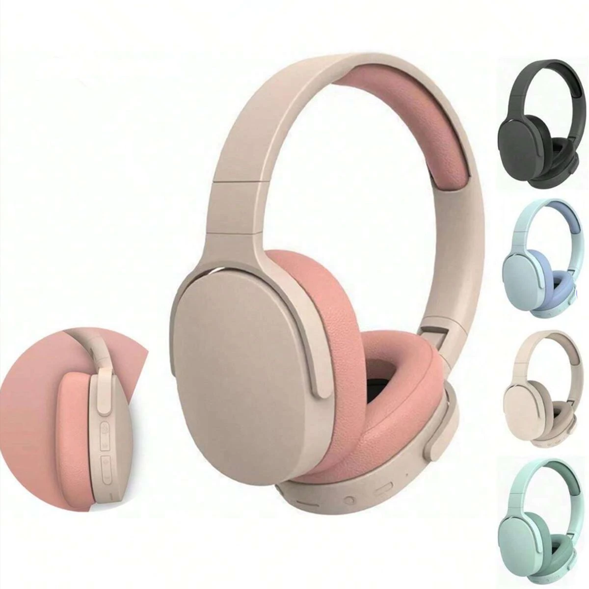 P2961 Foldable Wireless Bt Stereo Bluetooth Music Wireless Sports Headphones