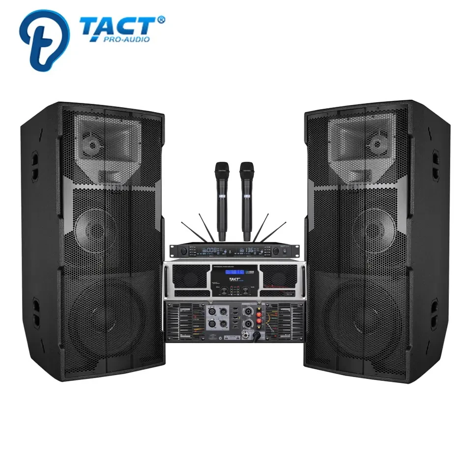 P325 75 Voice Coil PA Loudspeaker Portable Professional Audio Dual 15 Inch