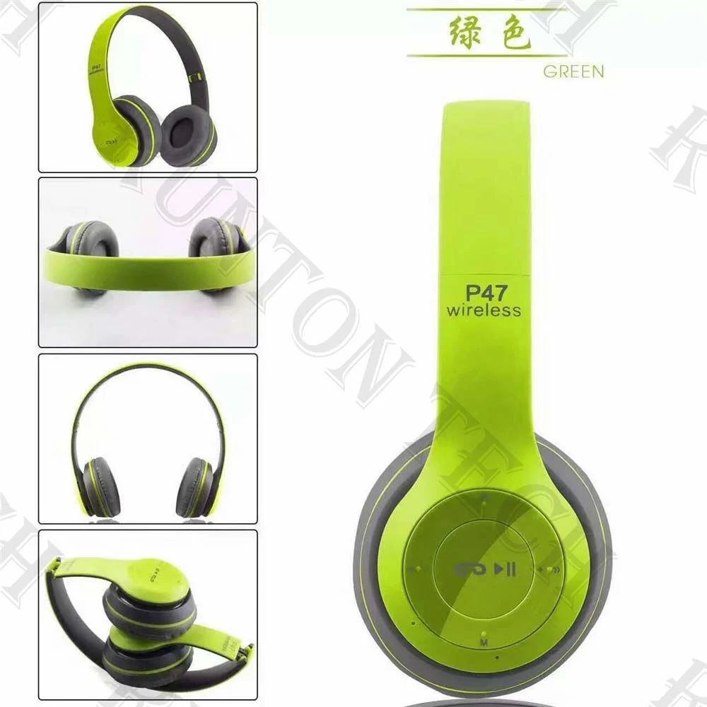 P47 Factory Wholesale Cheapest Stereo Gaming Wireless Headset Bluetooth Headphone
