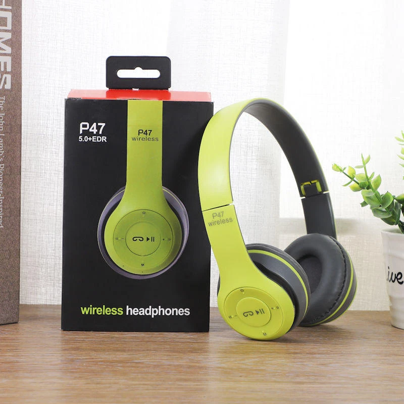 P47 Lightweight Over-Ear Headphones Available in Five Stylish Colors