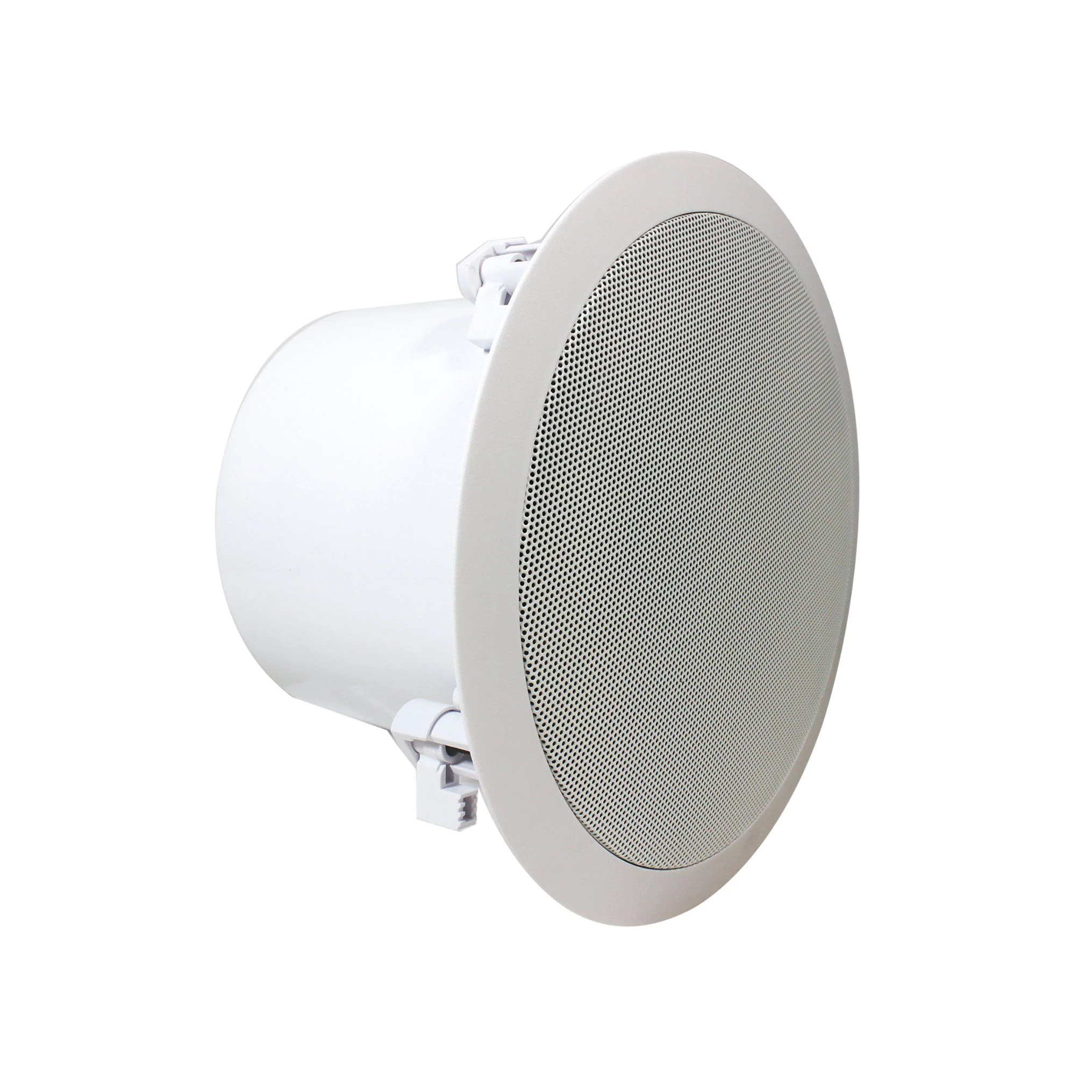 PA System 8 Inch 100V 40W Coaxial Ceiling Speaker with Back Cover