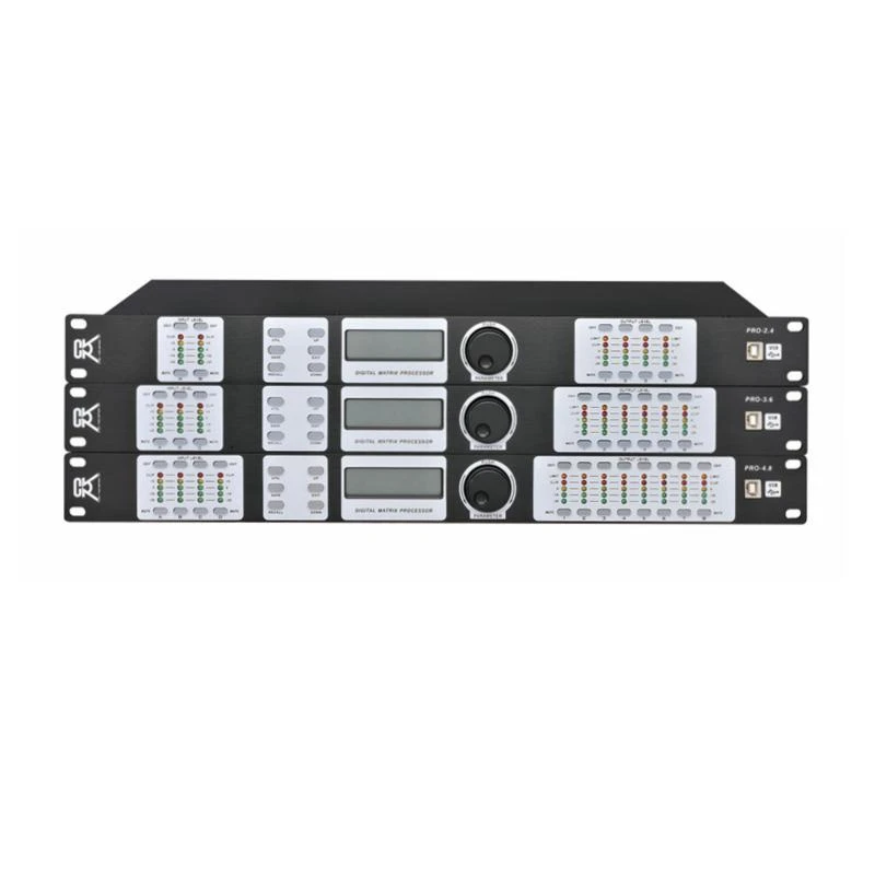 PA System Processor DSP Audio Mixer Music Instrument System for Stage Sound