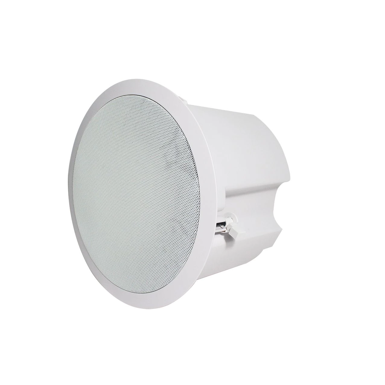 PA System Public Address Speaker 8 Inch 100V Line 50W Ceiling Mount Subwoofer Speaker with ABS Enclosure Elegant Outlook
