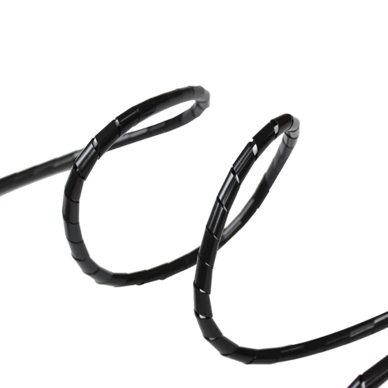 PE Plastic Cable Protection Spiral Wrapping Bands