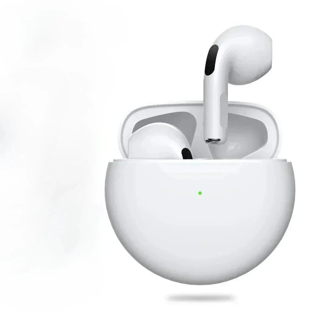 PRO 6 Wireless Bluetooth Headset 5.3 Bluetooth Protocol Earplug Type Strong Endurance Gaming Competitive Headphones Tws Running