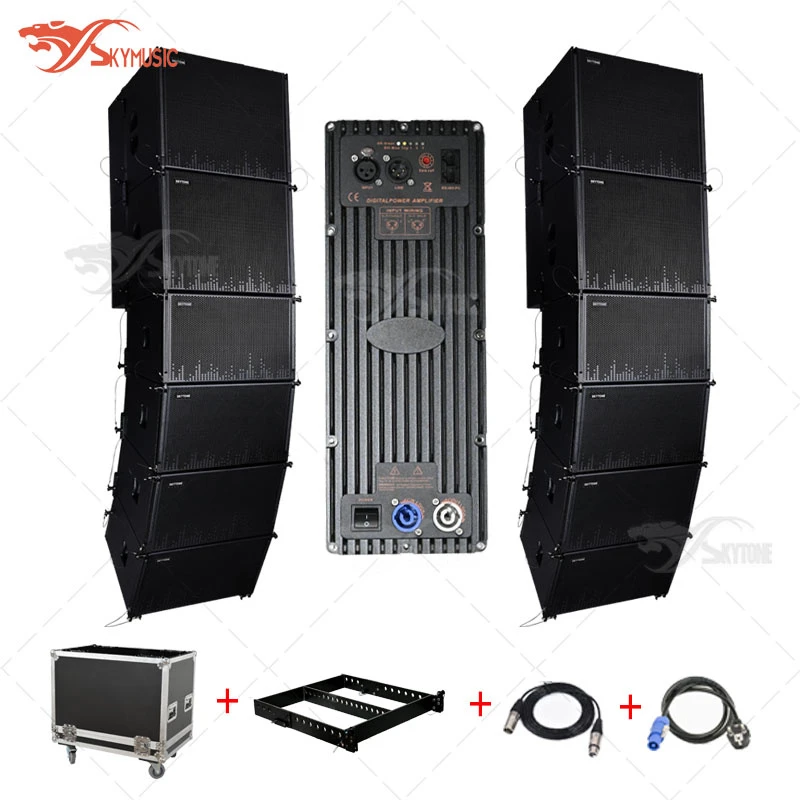 PRO Audio 12inch Line Array System Active Indoor Outdoor Show PRO Audio Sound System Line Array Speakers