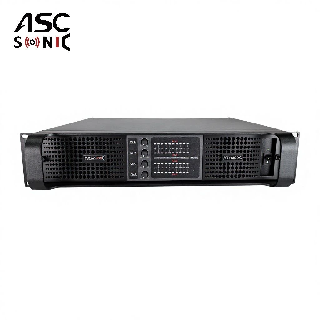 PRO Audio 4CH 10000W Class Td Power Amplifier At10000q Factory Price