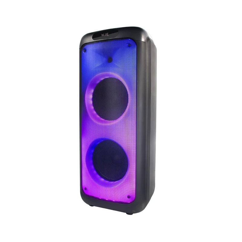 PRO Max 150W Power Party Blue-Tooth Speaker with Flame Light Support Guitar Input and USB Large Battery