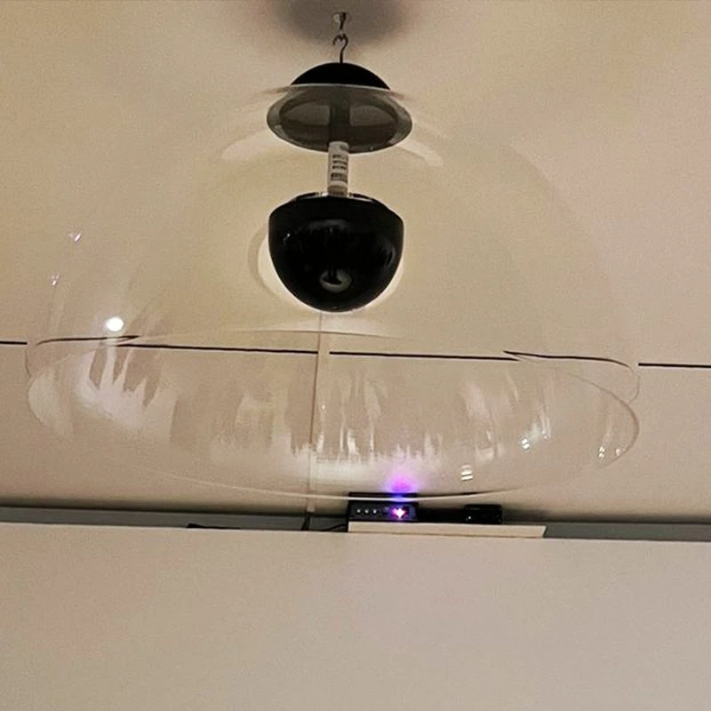 PV30 Directional Sound Dome Parabolic Speaker System with Infrared Sensor-Controlled Audio for Museum