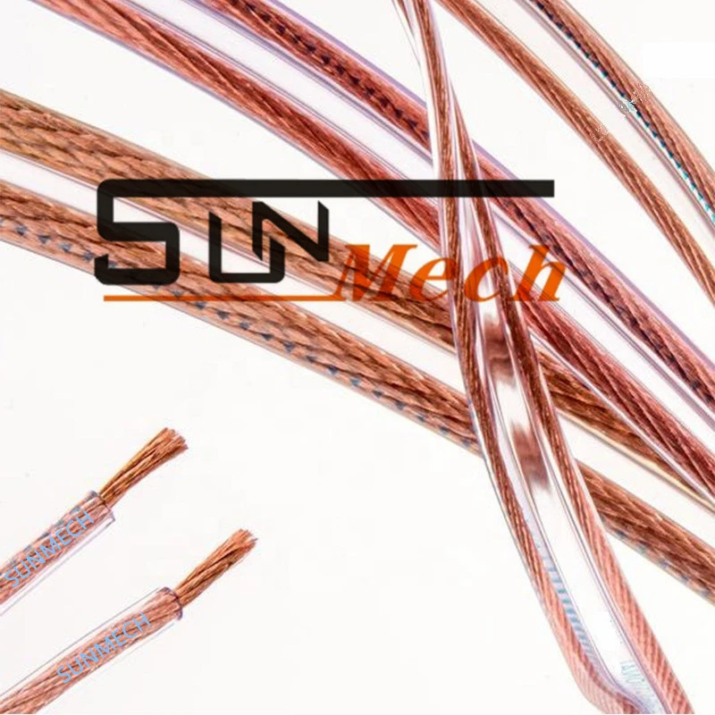 PVC Speaker Cable Audio Wire Flexible Cable Trans PVC Speaker Wire