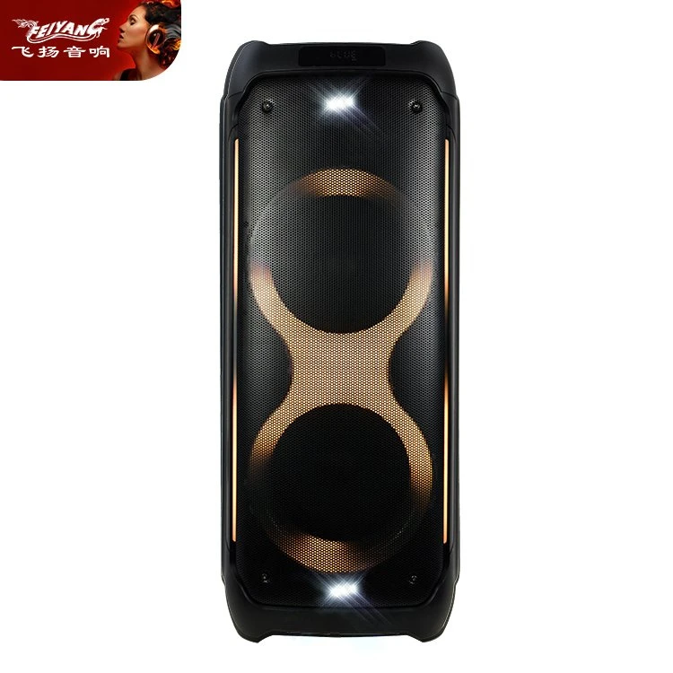 Party Outdoors Powerful Trolley Handle Bluetooth LED Light Party Speaker