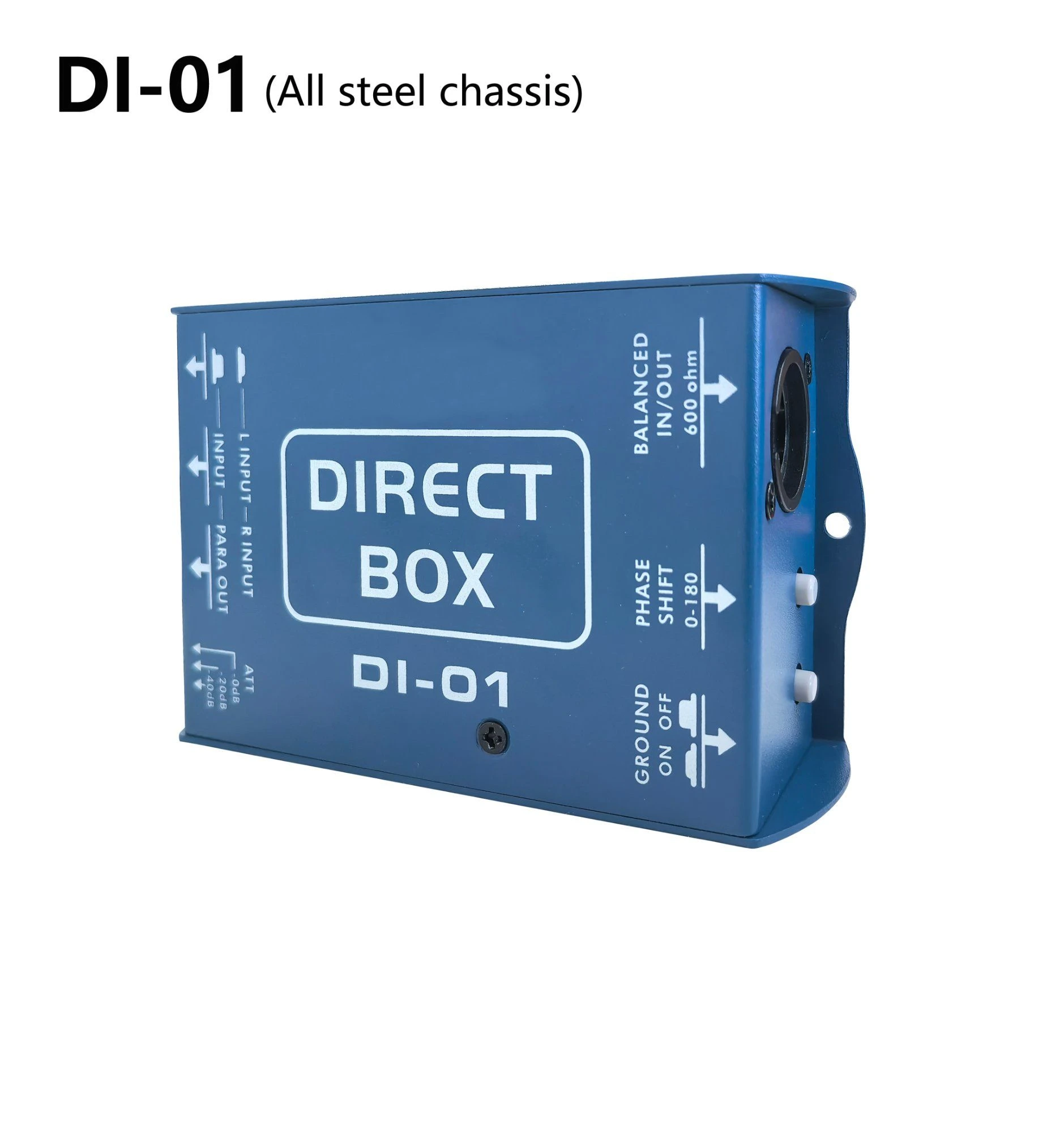 Passive Direct Box Audio Di Box Di-01 for Guitar at Factory Price
