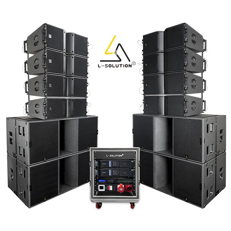 Passive Line Array System K210 & Ks28 Speaker for Live Events & Installations