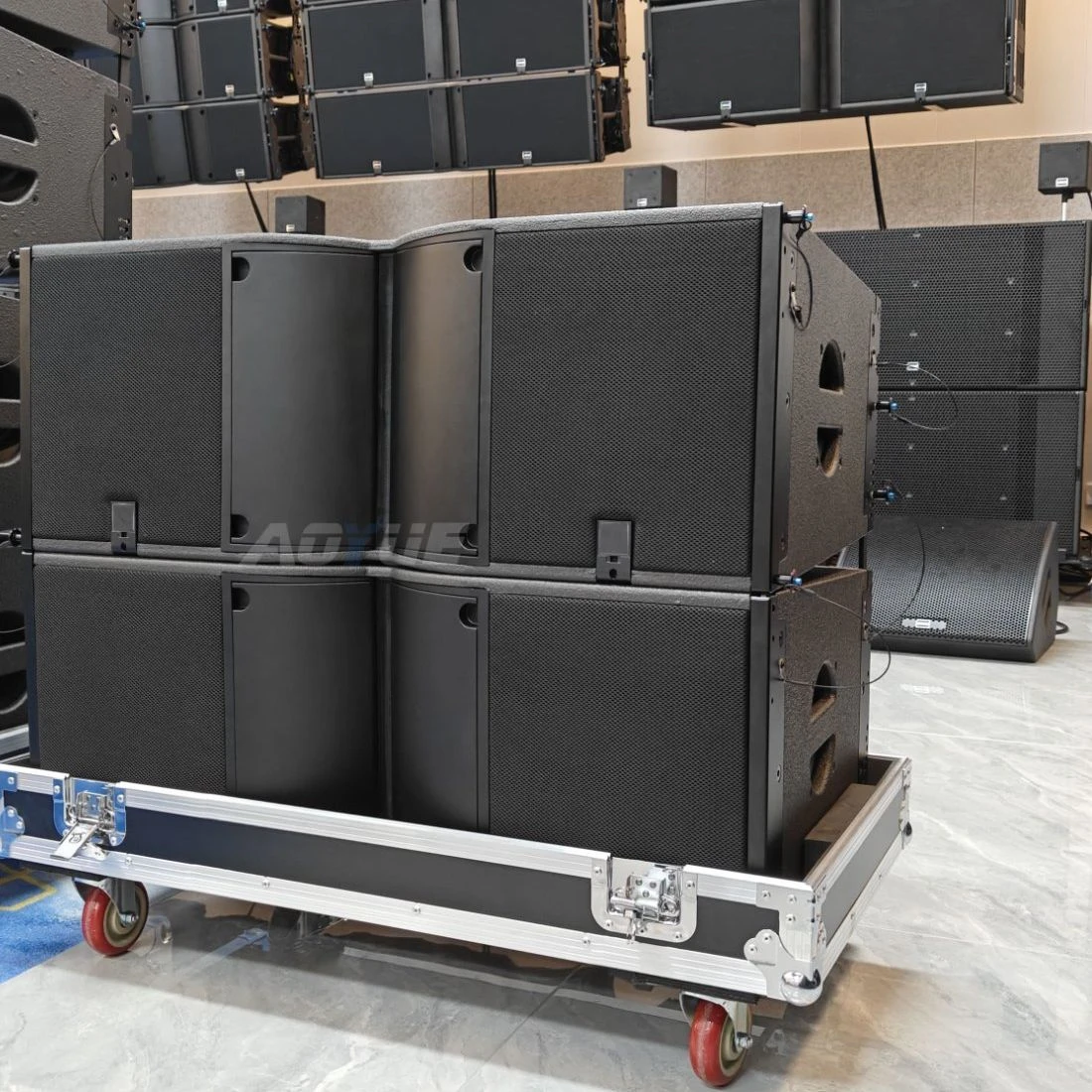 Passive Stage Speaker Line Array System Dual 12inches New Speaker