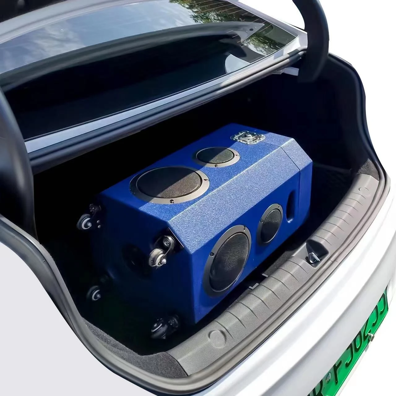 Patent Active Battery Trolley Wireless Bluetooth Audio Speaker Outdoor Portable