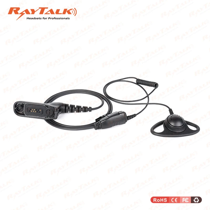 Pkt-23 Radio Swivel Earpiece with Inline Microphone Ptt
