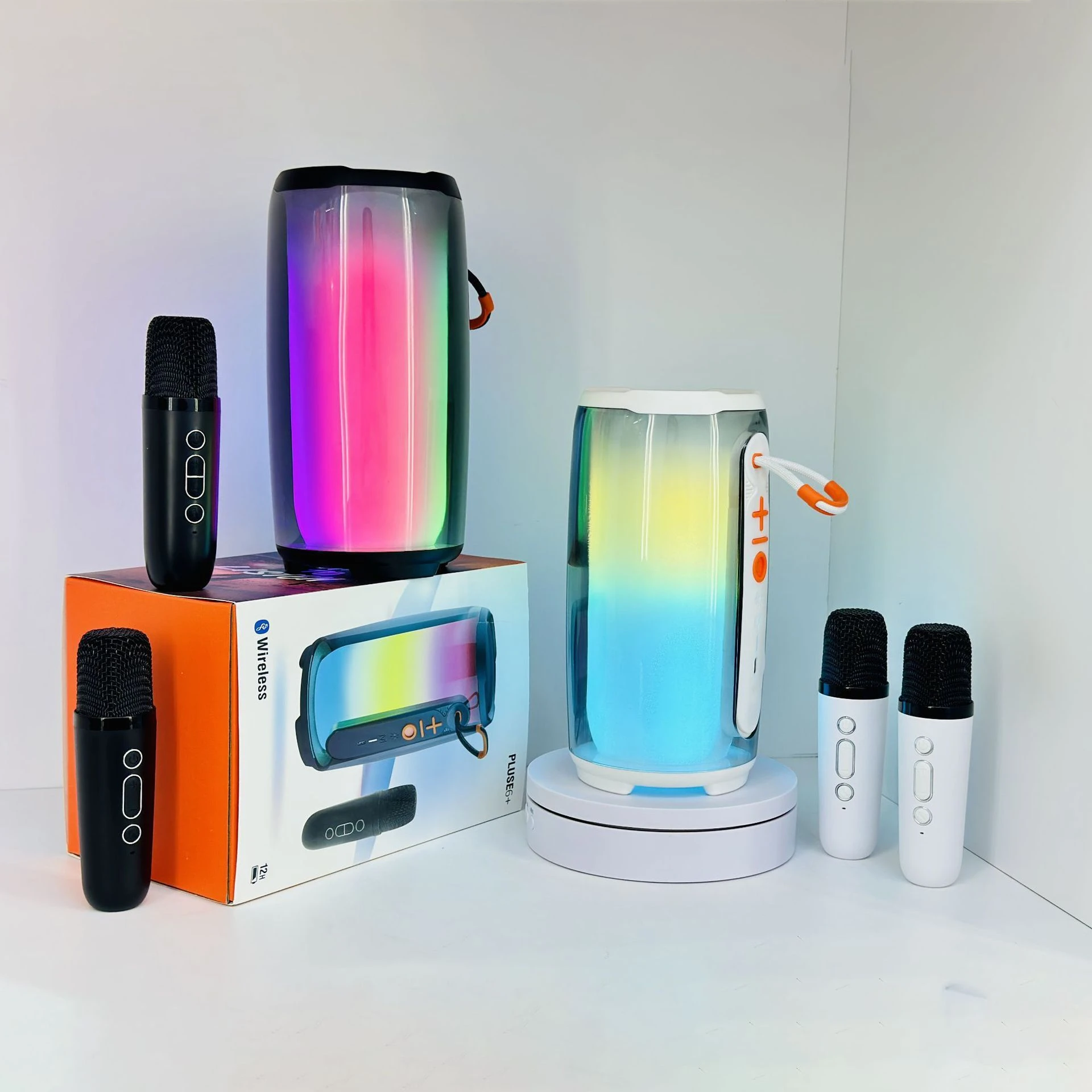 Pluse6+ Bluetooth Speaker: Dynamic RGB Audio for Any Setting