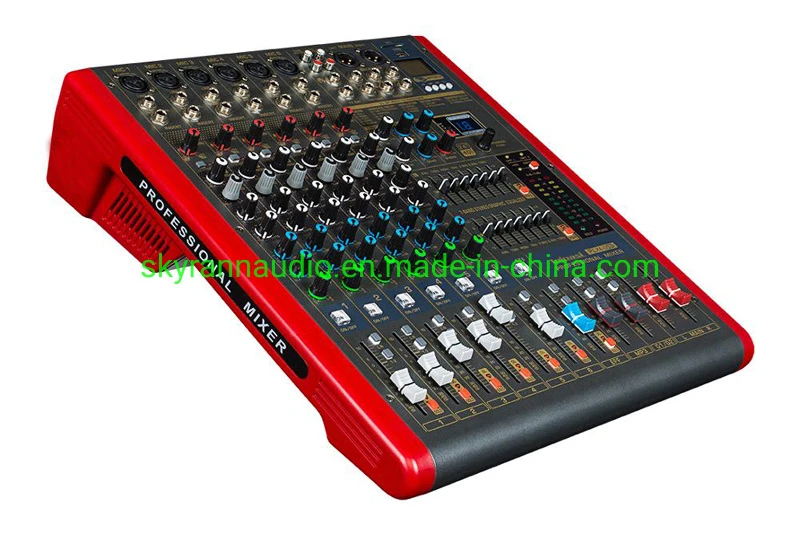Plx6-USB 6 Channels Audio 48V Phantom Mixer