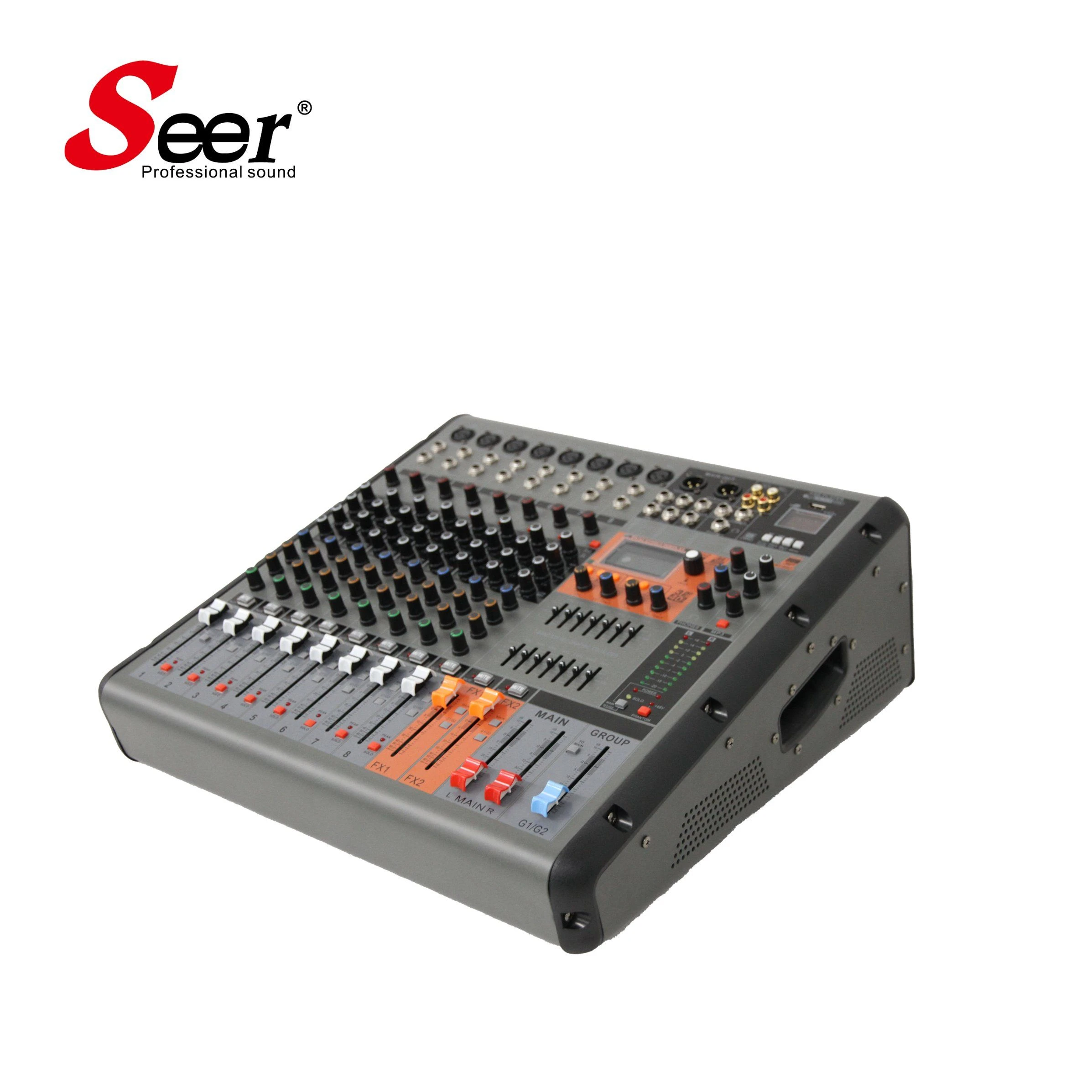 Pm-8 Professional Sound Audio Console Mixer Stage Controller Digital DJ for Sale
