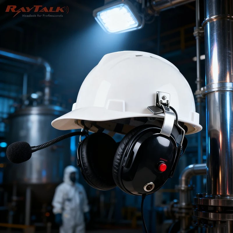 Pnr Noise Canceling Headset for Work Safety Helmets