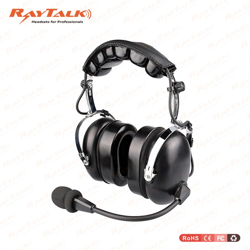 Pnr Passive Noise Canceling Heavy Duty Headset Ran-1000aq/2e for Motorola Two Way Radio