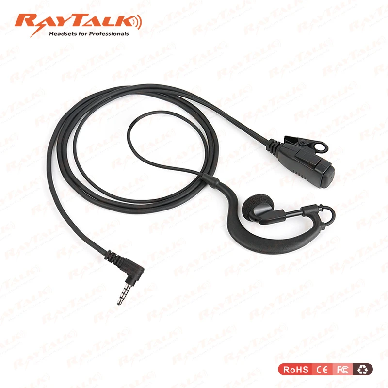 Poc Radio Headset Earpiece for Echat/Zello/Krisun/Ruggear/Hytera/Teams/Realptt