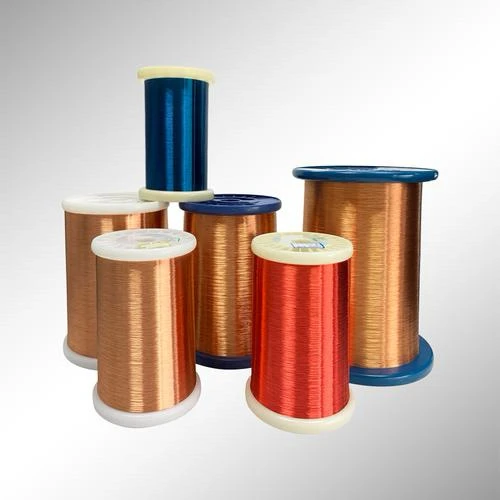 Polyester Series Enameled Copper Wire, Single Crystal Copper Ptee, Polyurethane, Polyimide, Motor, Transformer, Audio Wire Electronic Applications Copper