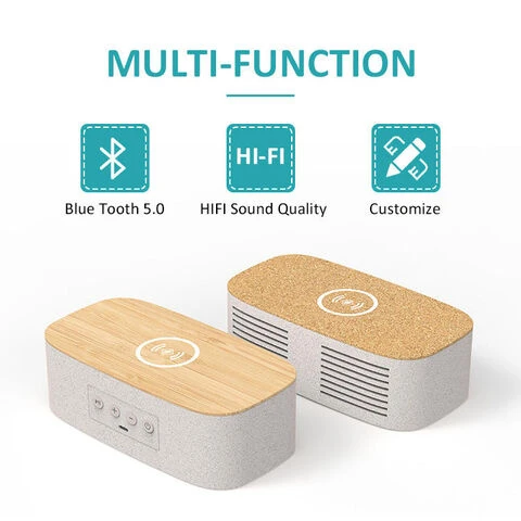 Portable Blue Tooth Sound Bar Speaker Home Audio Speakers Table Radio