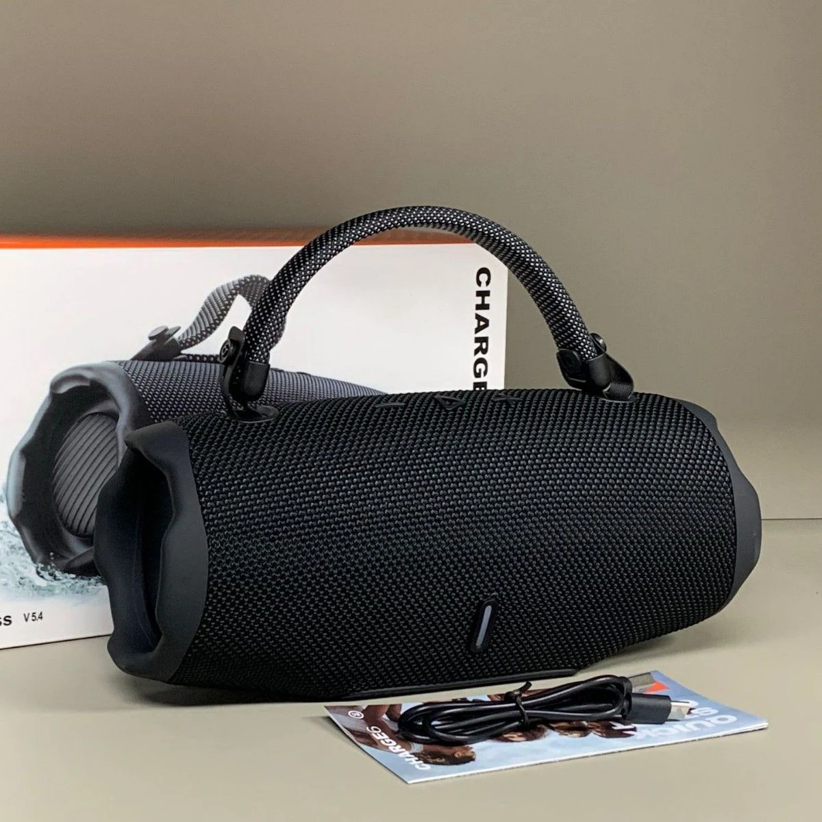 Portable Charge 6 Wireless Bluetooth Speaker with Super-Subwoofer for Deep Bass