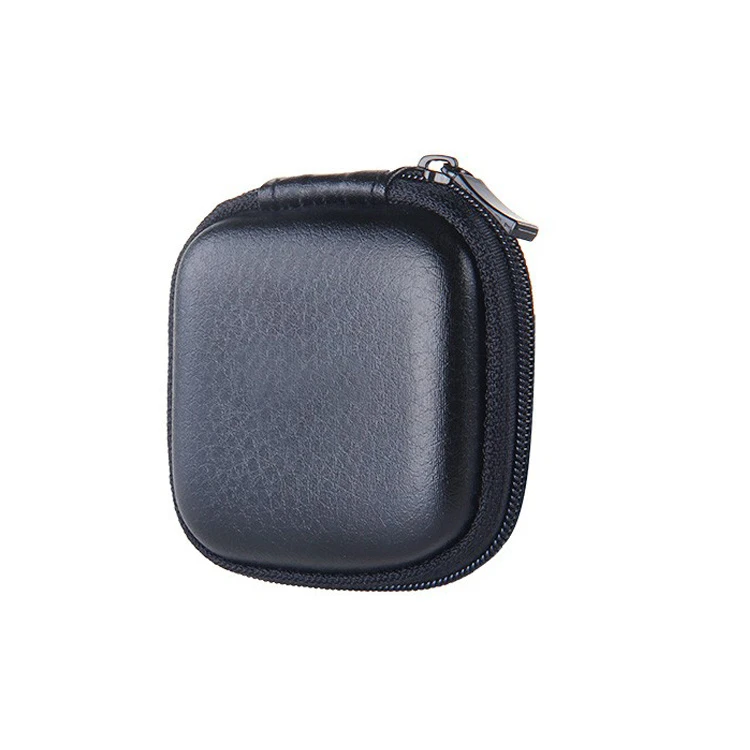 Portable Eco-Friendly Black Waterproof Portable EVA Hard Earphone Display Case Eeadphone Bag Headset Case