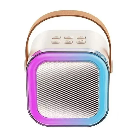 Portable Karaoke Speaker with Wireless Microphone for Home Use