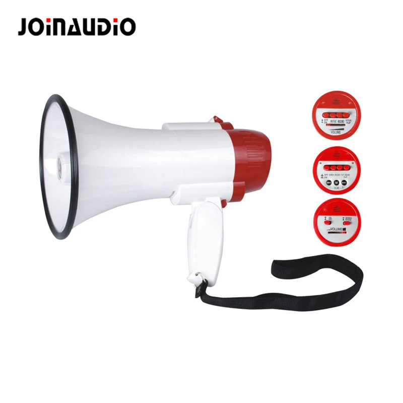 Portable Megaphone Rechargeable Microphone Siren Speaker (MK-8)