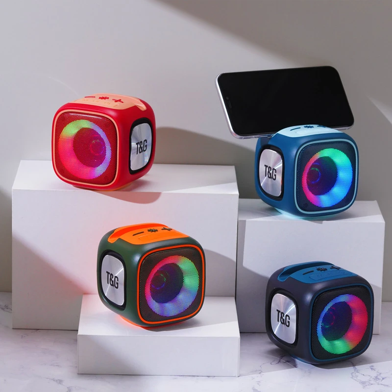 Portable Mini RGB LED Light Wireless Speaker