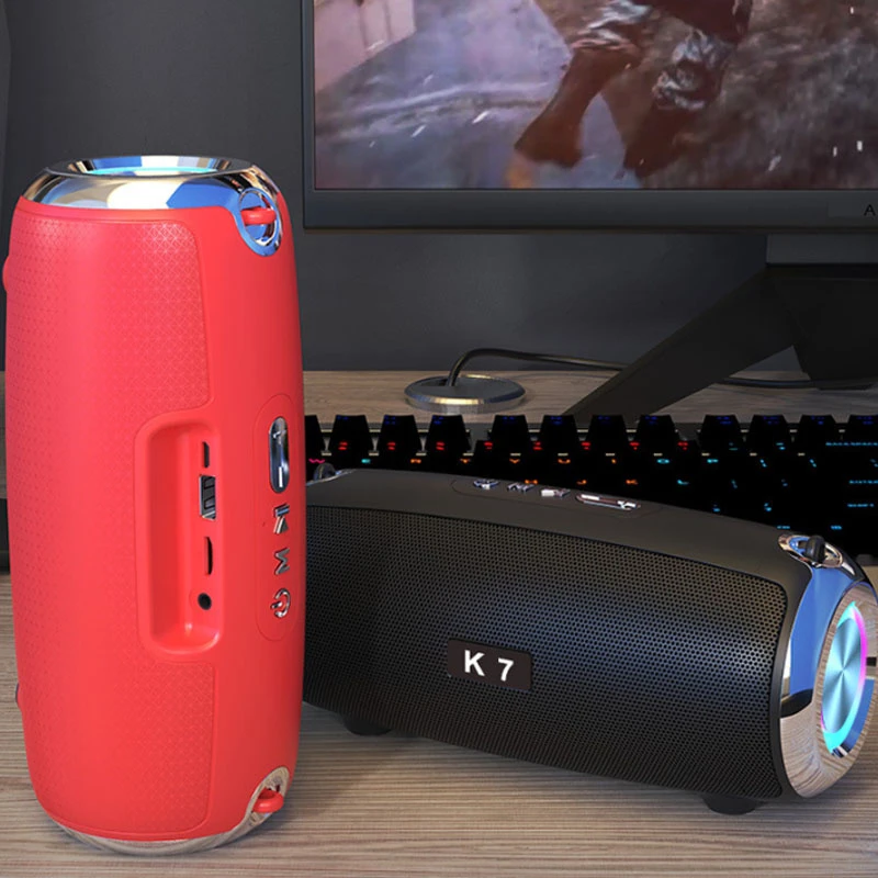 Portable Outdoor Bt Speaker with LED Light Onsale
