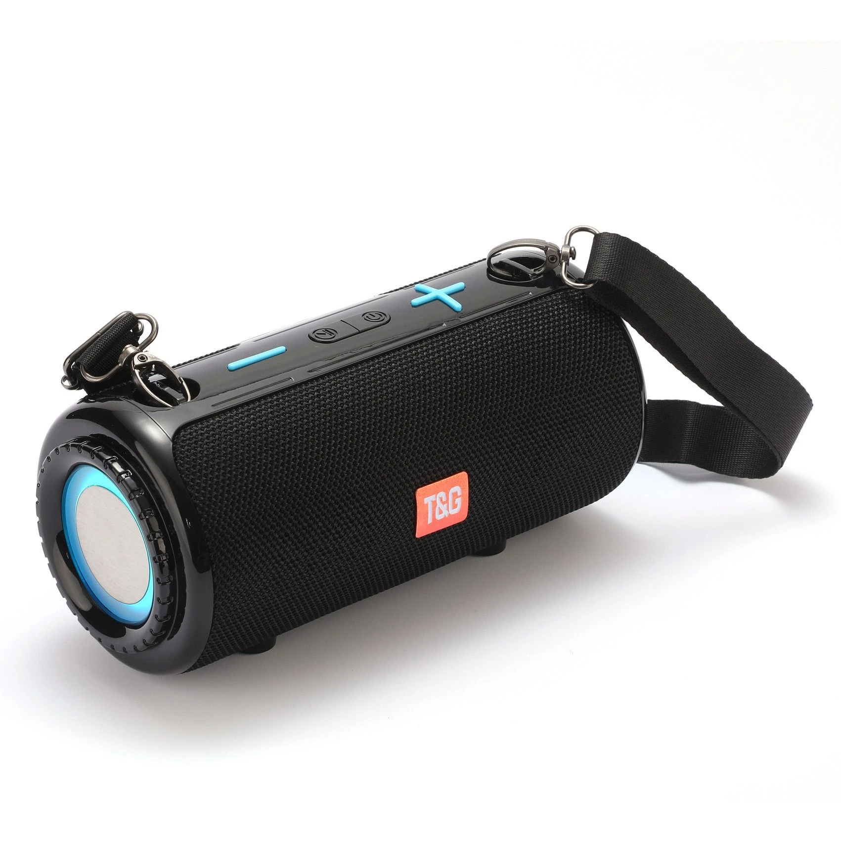 Portable Outdoor Stereo Speaker Bluetooth Speaker with Hand Strap Support USB, TF